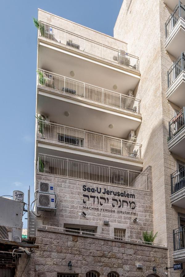 Sea U Jerusalem Mahane Yehuda Apartment Hotel Esterno foto